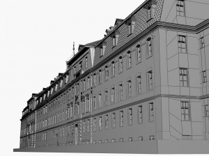 European building 3D Model
