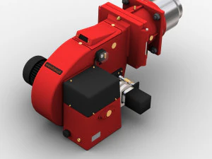 Br&ucirc;leur &agrave; gaz Modèle 3D