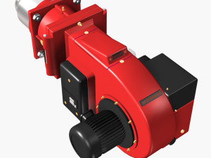 Gas burner 3D-Modell