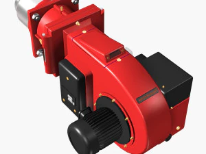 Gas burner 3D Model
