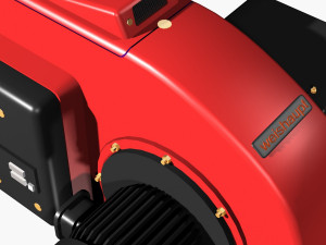 Gas burner 3D-Modell