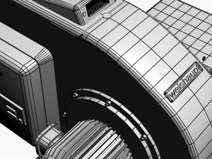 Gas burner 3D-Modell