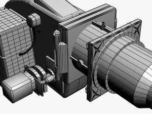 Gas burner 3D-Modell