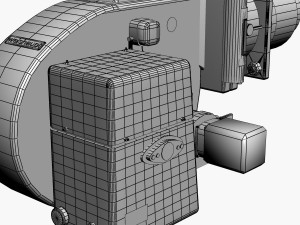 Gas burner 3D-Modell