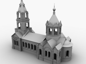 Church 3D Model