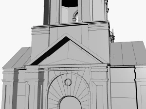 교회 3D 모델