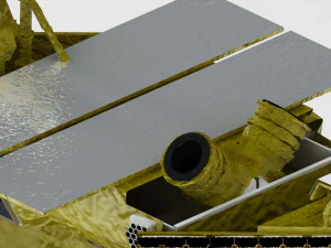Luna 25 Luna-Glob lander 3D Model
