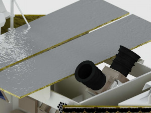 Luna 25 Luna-Glob lander 3D Model