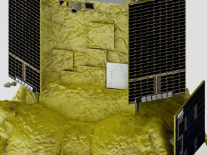 Luna 25 Luna-Glob lander 3D Model