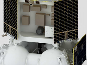 Luna 25 Luna-Glob lander 3D Model