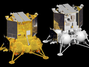 Luna 25 Luna-Glob lander 3D Model