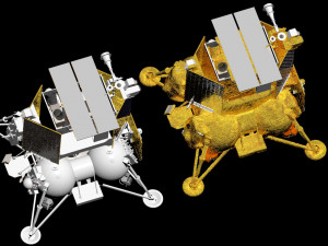 Luna 25 Luna-Glob lander 3D Model