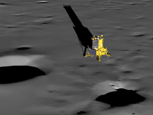 Luna 25 Luna-Glob lander 3D Model