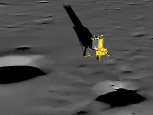 Luna 25 Luna-Glob lander 3D Model