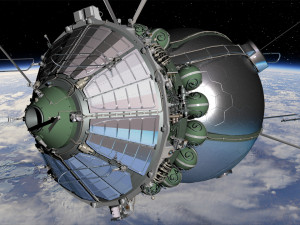 First spacecraft Vostok-1 3D Model