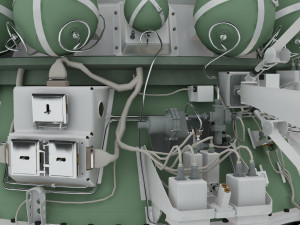 First spacecraft Vostok-1 3D Model