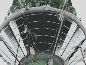 First spacecraft Vostok-1 3D Model