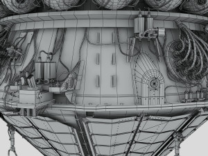 First spacecraft Vostok-1 3D Model
