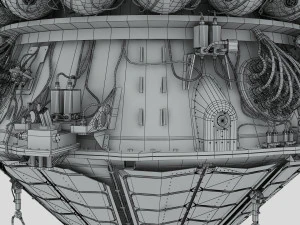 First spacecraft Vostok-1 3D Model