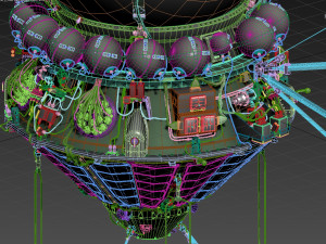 First spacecraft Vostok-1 3D Model