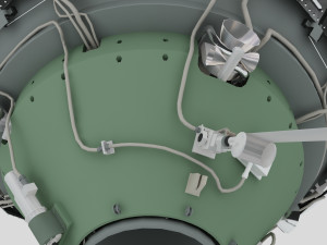 First spacecraft Vostok-1 3D Model