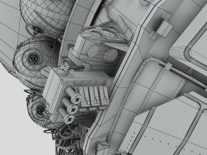First spacecraft Vostok-1 3D Model