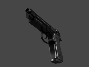 Beretta 92FS 9mm 3D Model