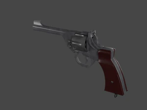 Rev&oacute;lver - Enfield Modelo 3D
