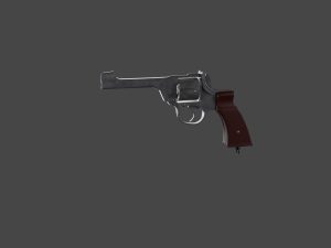 Revolver - Enfield Model 3D