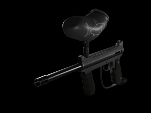 Paintball marker 3D मॉडल