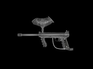 Paintball marker 3D मॉडल