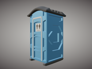Porta Potty 3D 모델