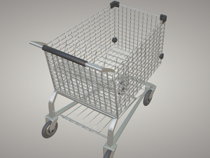 Shopping Cart 3D Model