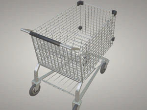 Shopping Cart 3D Model