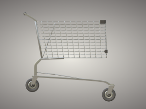 Shopping Cart 3D Model