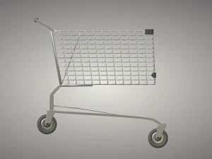 Shopping Cart 3D Model