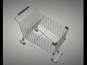 Shopping Cart 3D Model