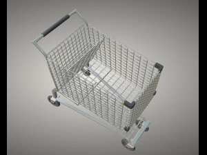 Shopping Cart 3D Model