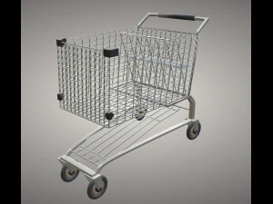 Shopping Cart 3D Model
