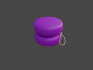 योयो खिलौना मॉडल 3D मॉडल