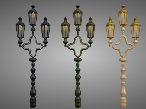 Lampost Modèle 3D