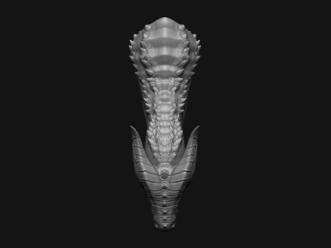 Dragon Head 3D Model
