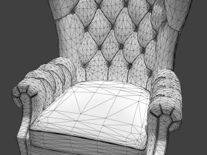 Armchair 3D Model