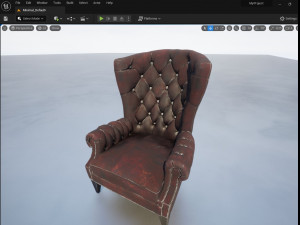 Armchair 3D Model