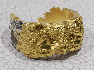 OWL RING 3D Print Model
