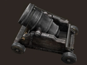 CANNON Model Cetak 3D