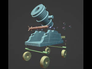 CANNON 3D Print Model