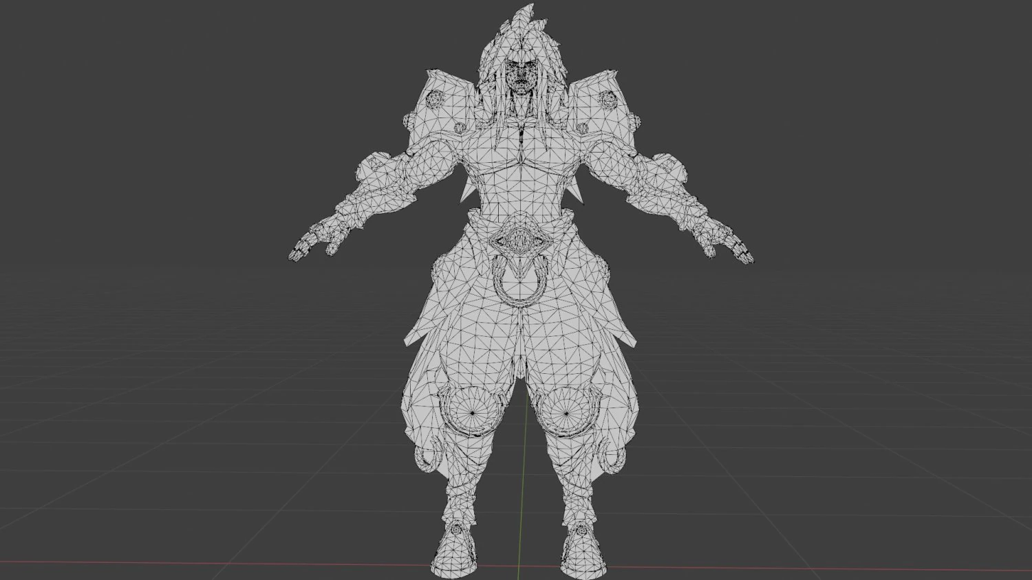 Monster - R&uuml;stung 3D Modell .c4d .max .obj .3ds .fbx .stl .blend 