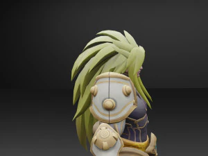 Monster - R&uuml;stung 3D Modell