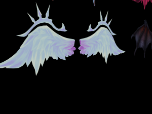 4 wings pack for games 3D Model
